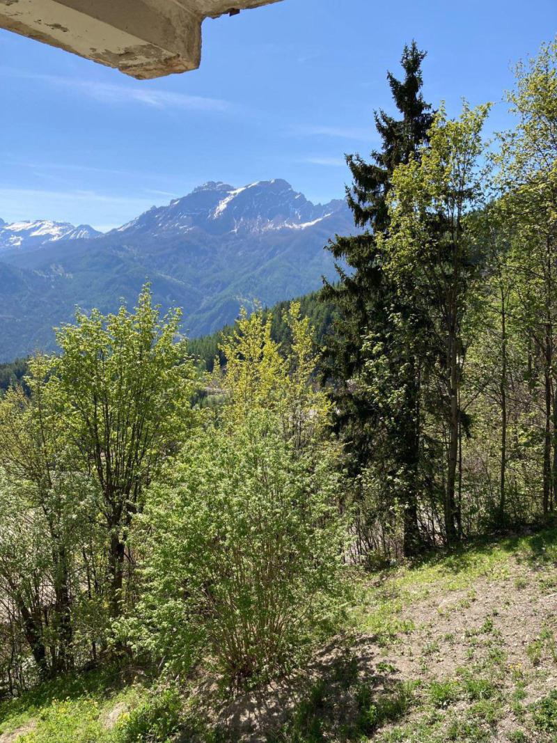 Location au ski Studio coin montagne 6 personnes (112) - Résidence Chaumont II - Pra Loup - Terrasse