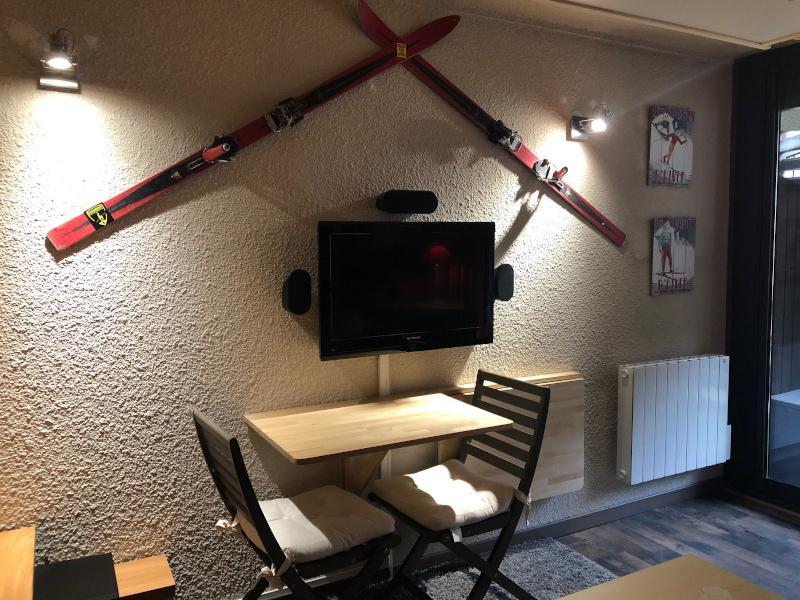 Ski verhuur Studio bergnis 4 personen (202) - Résidence l'Arribau - Pra Loup - Woonkamer