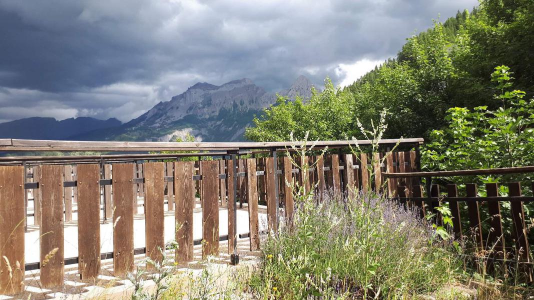 Alquiler al esquí Résidence l'Estelan - Pra Loup - Terraza