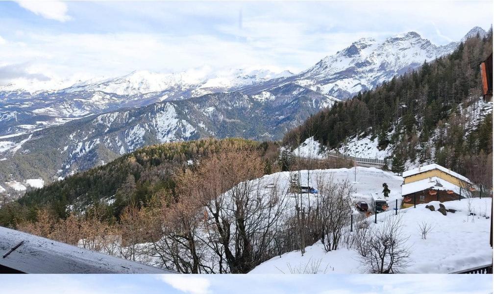 Аренда на лыжном курорте Квартира студия со спальней для 4 чел. (526) - Résidence La Rochaille II - Pra Loup - зимой под открытым небом