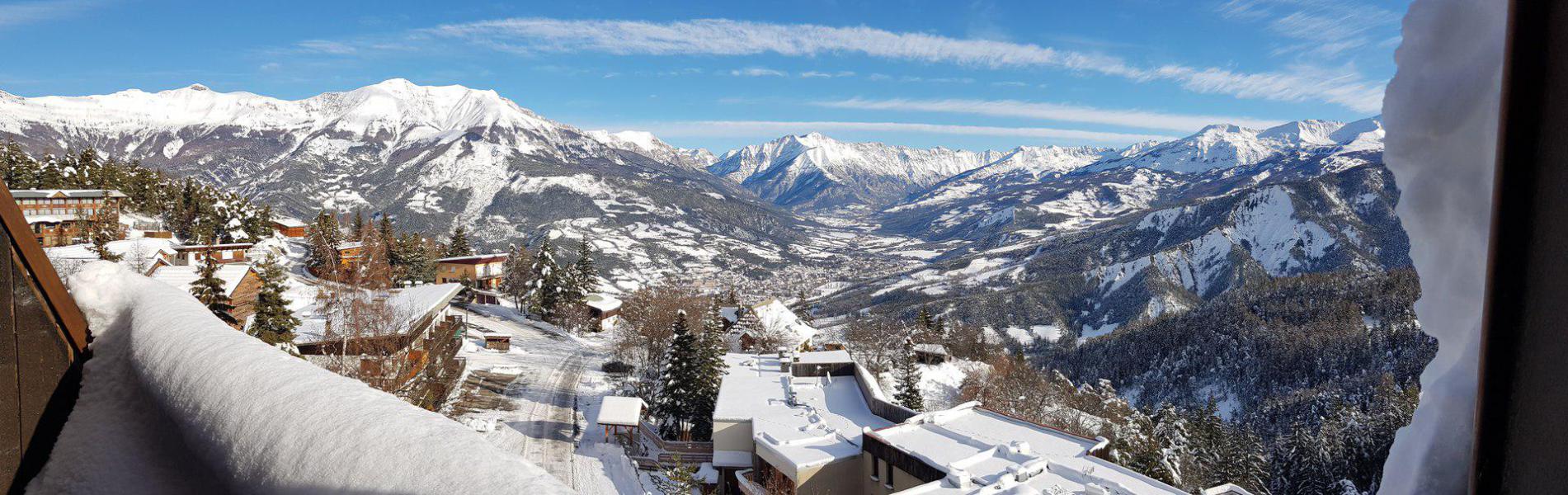 Location au ski Studio coin montagne 4 personnes (713) - Résidence la Rochaille III - Pra Loup - Extérieur hiver