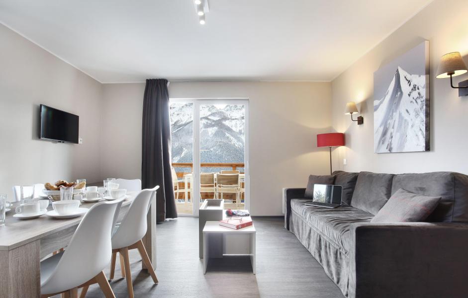 Rent in ski resort Résidence le Village de Praroustan - Pra Loup - Living room