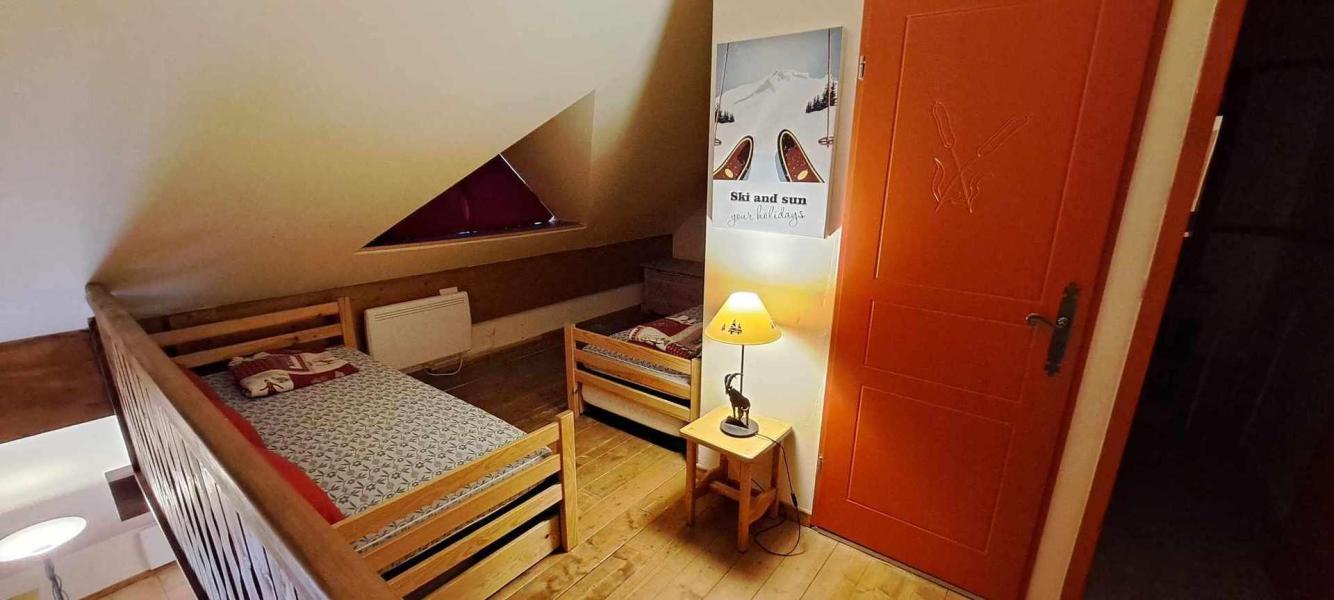 Skiverleih 2 Zimmer Maisonettewohnung für 6 Personen (2H204) - Résidence Les Chalets de Praroustan - Pra Loup - Offener Schlafbereich