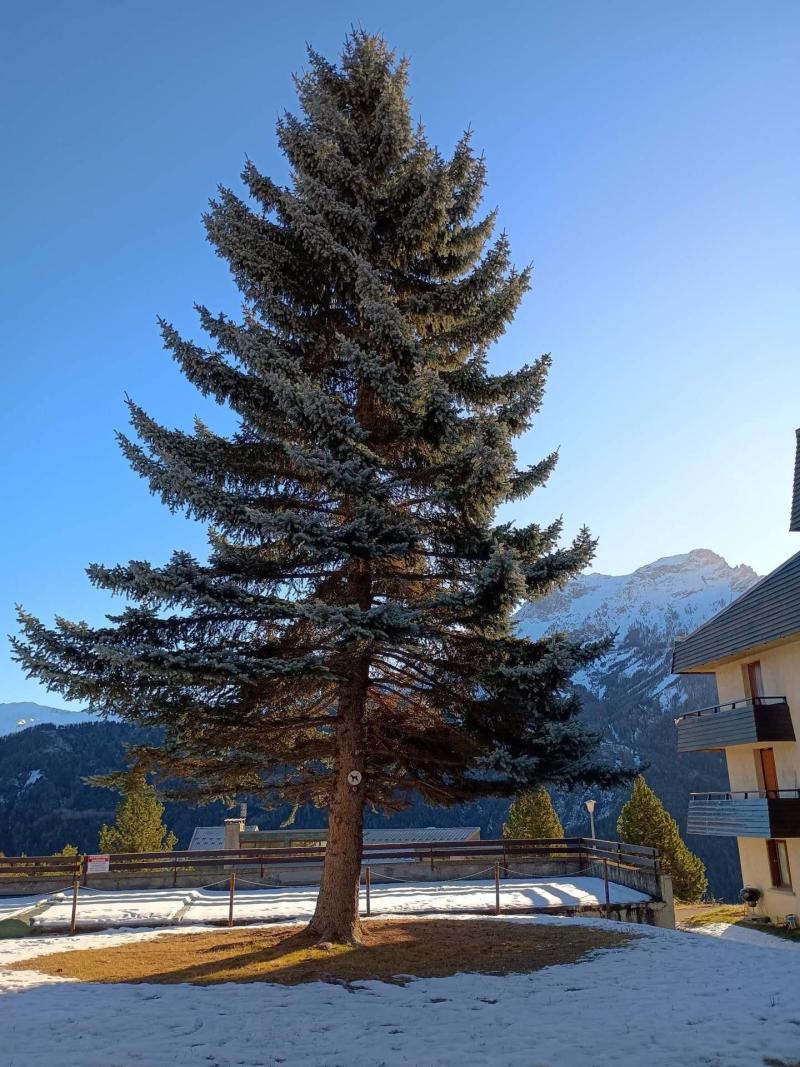 Ski verhuur Appartement 4 kamers 9 personen - Résidence les Chanterrelles - Pra Loup - Buiten winter