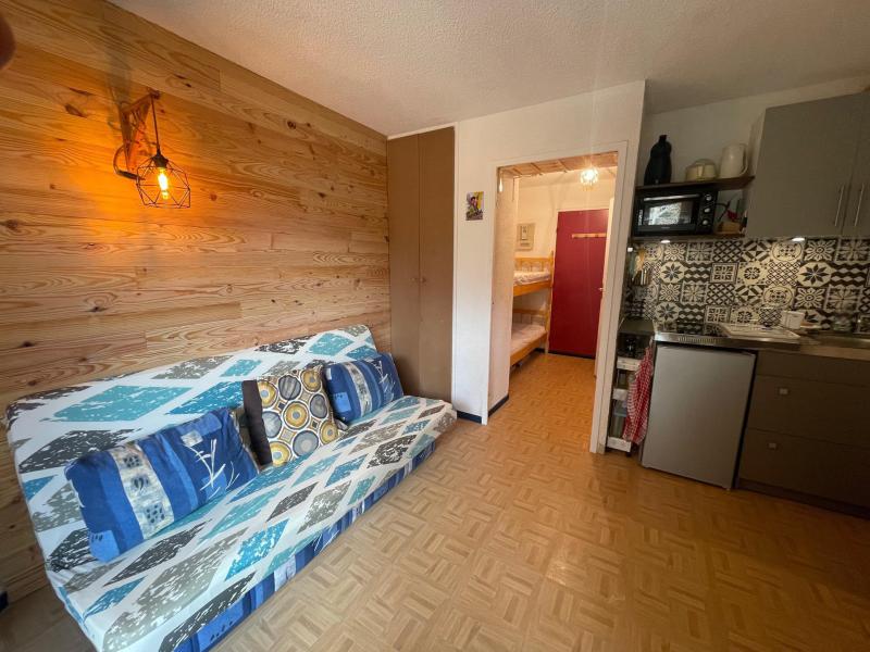 Rent in ski resort Studio sleeping corner 4 people (205) - Résidence les Marmottes Bleues - Pra Loup - Living room