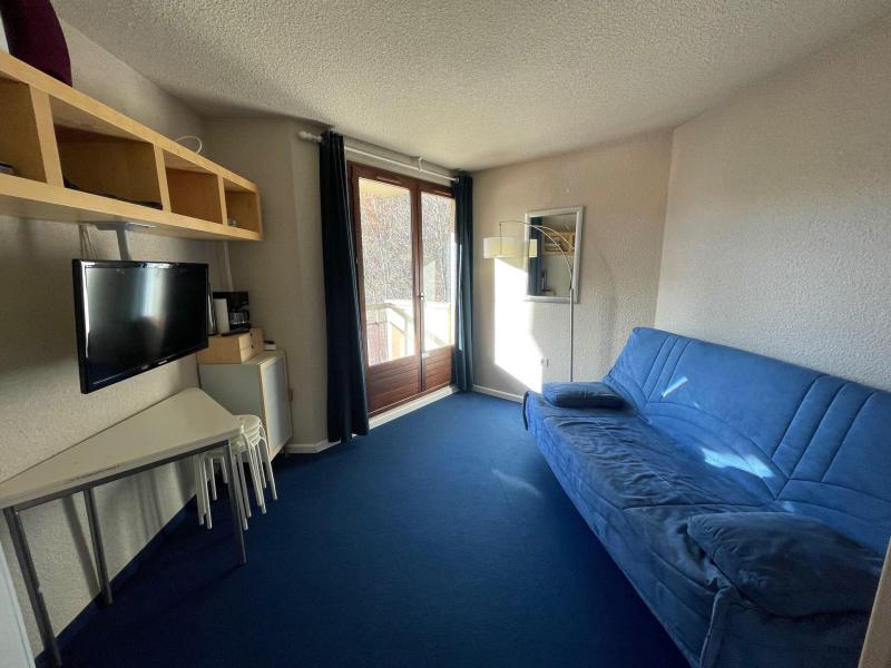 Rent in ski resort Studio sleeping corner 4 people (405) - Résidence les Marmottes Bleues - Pra Loup - Living room