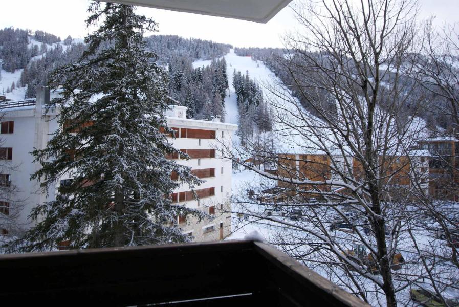 Wynajem na narty Apartament 3 pokojowy z alkową 6 os&oacute;b (C2) - Résidence les Mélèzes - Pra Loup - Zima na zewnątrz