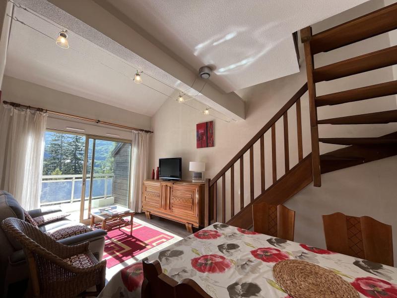 Location au ski Appartement 3 pièces mezzanine 6 personnes (42B) - Résidence les Mélèzes B - Pra Loup - Appartement