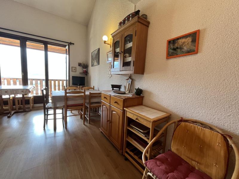 Skiverleih 2 Zimmer Maisonettewohnung für 5 Personen (379A) - Résidence les Terrasses de l'Adroit - Pra Loup - Wohnzimmer