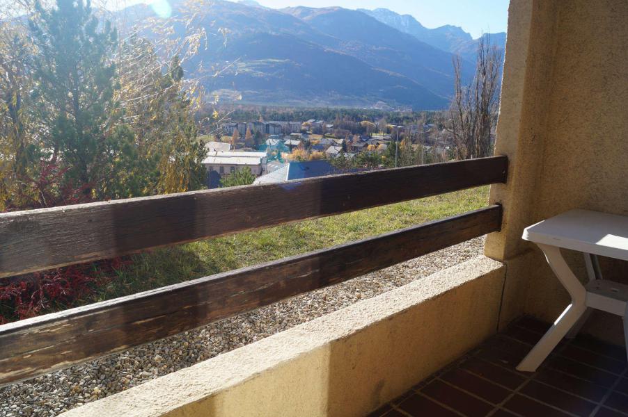 Ski verhuur Appartement 2 kamers 4 personen (3B) - Résidence les Terrasses de l'Adroit - Pra Loup - Balkon