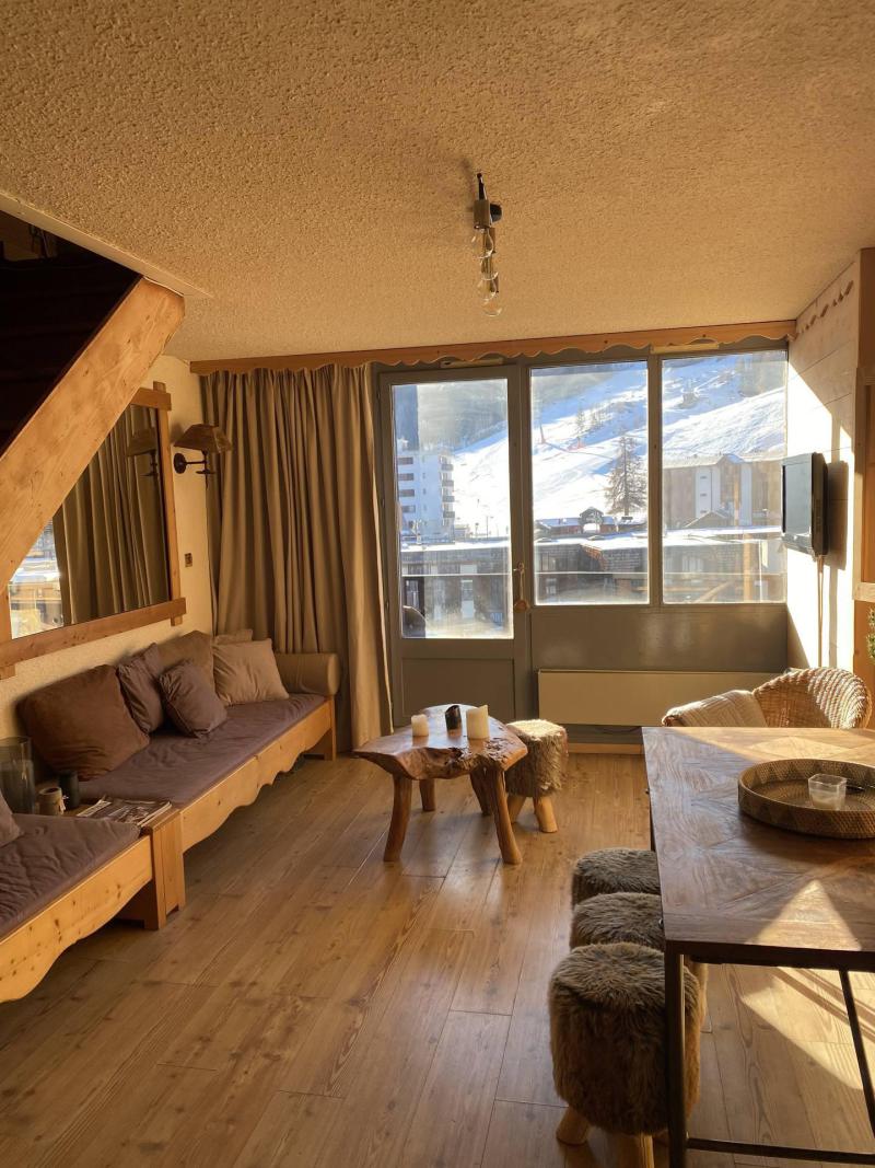 Rent in ski resort 3 room duplex apartment 4 people (112) - Résidence Voile des Neiges C - Pra Loup