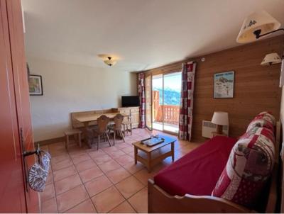 Rent in ski resort 3 room apartment sleeping corner 8 people (H1) - Les Chalets de Praroustan - Pra Loup