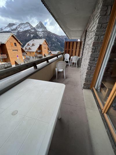 Ski verhuur Studio 6 personen (B02) - Les Chalets de Praroustan - Pra Loup - Terras