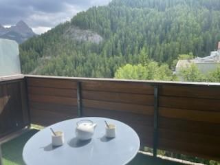 Skiverleih Studio Schlafnische 4 Personen (76) - Résidence l'Estelan - Pra Loup - Balkon