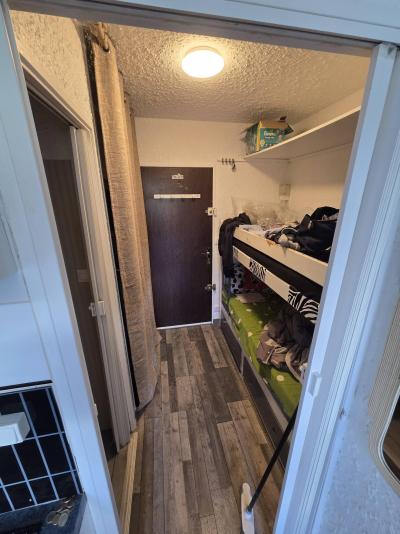 Skiverleih Studio Schlafnische 4 Personen (203) - Résidence la Bérangère I - Pra Loup - Offener Schlafbereich