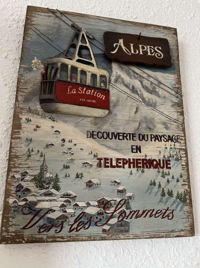 Location au ski Studio coin montagne 4 personnes (206) - Résidence la Bérangère II - Pra Loup - Séjour