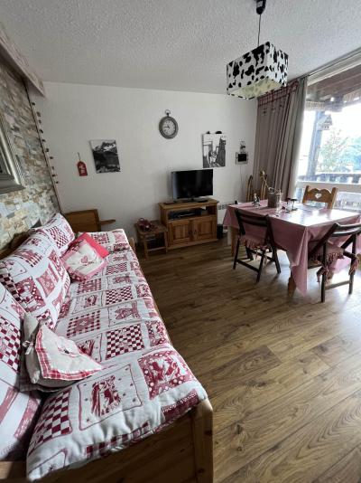 Location au ski Studio coin montagne 4 personnes (206) - Résidence la Bérangère II - Pra Loup - Séjour