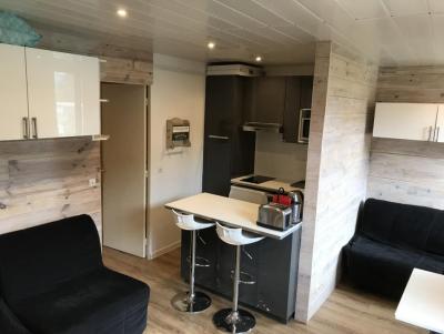 Ski verhuur Studio bergnis 4 personen (197) - Résidence le Monoikos - Pra Loup - Woonkamer