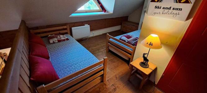 Skiverleih 2 Zimmer Maisonettewohnung für 6 Personen (2H204) - Résidence Les Chalets de Praroustan - Pra Loup - Offener Schlafbereich