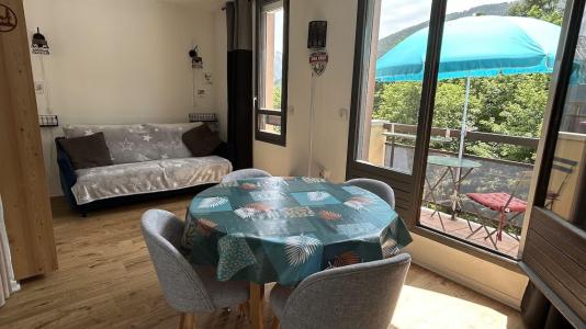 Rent in ski resort Studio 4 people (707) - Résidence les Marmottes Bleues - Pra Loup - Living room