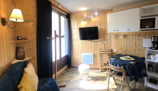 Аренда на лыжном курорте Квартира студия со спальней для 4 чел. (201) - Résidence les Marmottes Bleues - Pra Loup - Салон