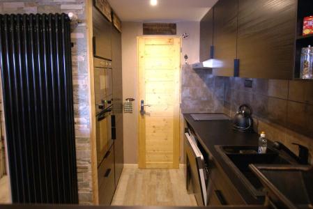 Location au ski Appartement 3 pièces cabine 6 personnes (F5) - Résidence les Mélèzes - Pra Loup - Cuisine