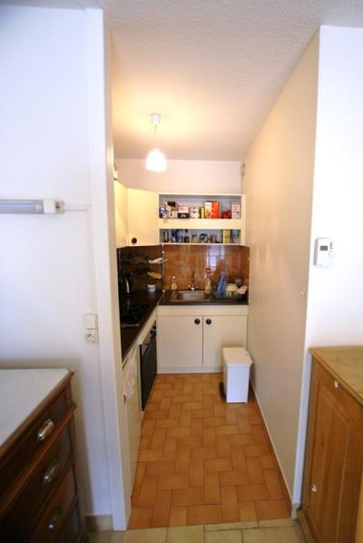 Ski verhuur Appartement 2 kamers bergnis 4 personen (109C) - Résidence les Mélèzes C - Pra Loup - Keuken