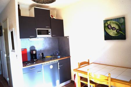Skiverleih 2-Zimmer-Appartment für 4 Personen (3B) - Résidence les Terrasses de l'Adroit - Pra Loup - Küche