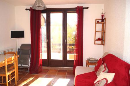 Skiverleih 2-Zimmer-Appartment für 4 Personen (3B) - Résidence les Terrasses de l'Adroit - Pra Loup - Wohnzimmer