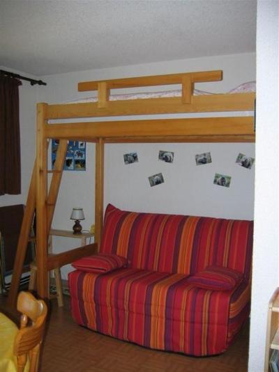 Ski verhuur Studio cabine 4 personen (193D) - Résidence les Terrasses de l'Adroit - Pra Loup - Woonkamer