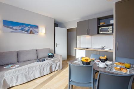 Skiverleih Résidence Pra Loup - Pra Loup - Wohnzimmer