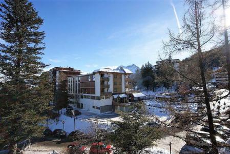 Location au ski Studio coin montagne 4 personnes (92) - Résidence Voile des Neiges B - Pra Loup - Extérieur hiver