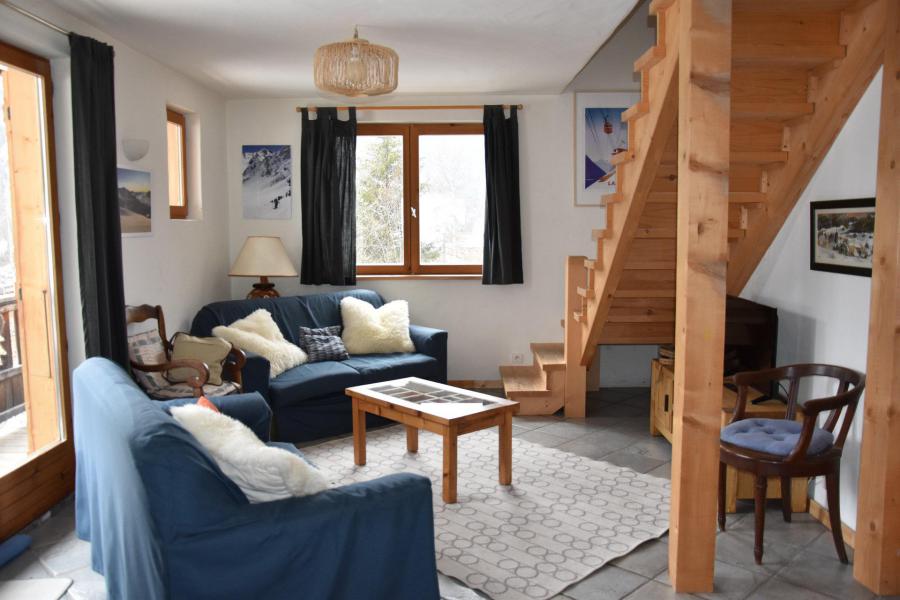 Wynajem na narty Domek górski duplex 5 pokojowy dla 8 osób - Chalet Bas de Chavière - Pralognan-la-Vanoise - Pokój gościnny
