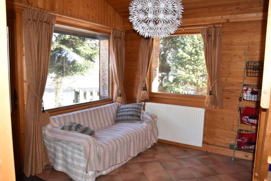 Rent in ski resort 6 room triplex chalet 8 people - Chalet Beaulieu - Pralognan-la-Vanoise - Living room