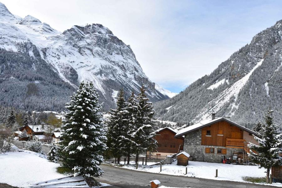 Urlaub in den Bergen 5 Zimmer Chalet für 10 Personen - Chalet Flambeau - Pralognan-la-Vanoise - Draußen im Winter