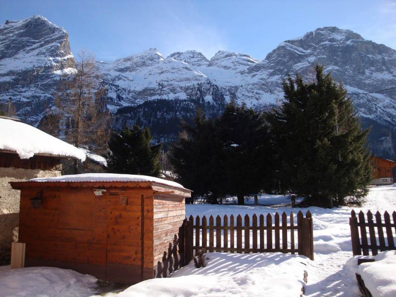 Vacances en montagne Chalet mitoyen 3 pièces 6 personnes - Chalet la Bourna de l'Ors - Pralognan-la-Vanoise - Extérieur hiver
