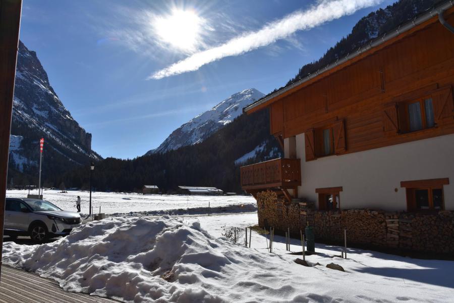 Каникулы в горах Квартира студия для 2 чел. - Chalet le 42 - Pralognan-la-Vanoise - зимой под открытым небом