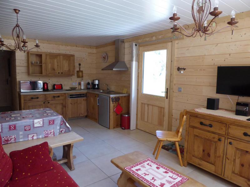 Rent in ski resort 3 room apartment 4 people - Chalet le Flocon - Pralognan-la-Vanoise - Living room