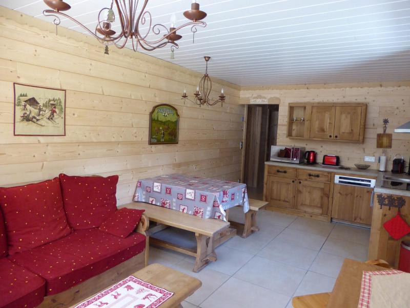 Rent in ski resort 3 room apartment 4 people - Chalet le Flocon - Pralognan-la-Vanoise - Living room