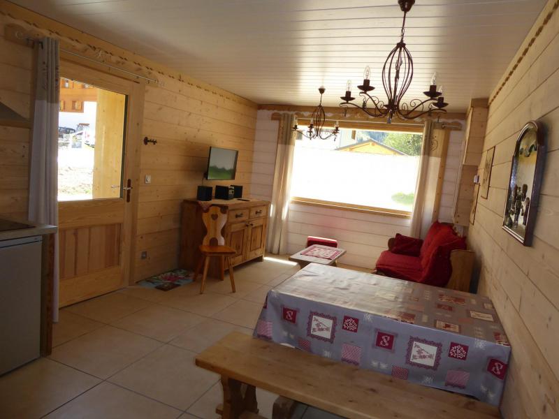 Skiverleih 3-Zimmer-Appartment für 4 Personen - Chalet le Flocon - Pralognan-la-Vanoise - Wohnzimmer
