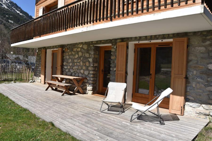 Skiverleih 3-Zimmer-Appartment für 4 Personen (RDC) - Chalet les Cibalins - Pralognan-la-Vanoise - Terrasse