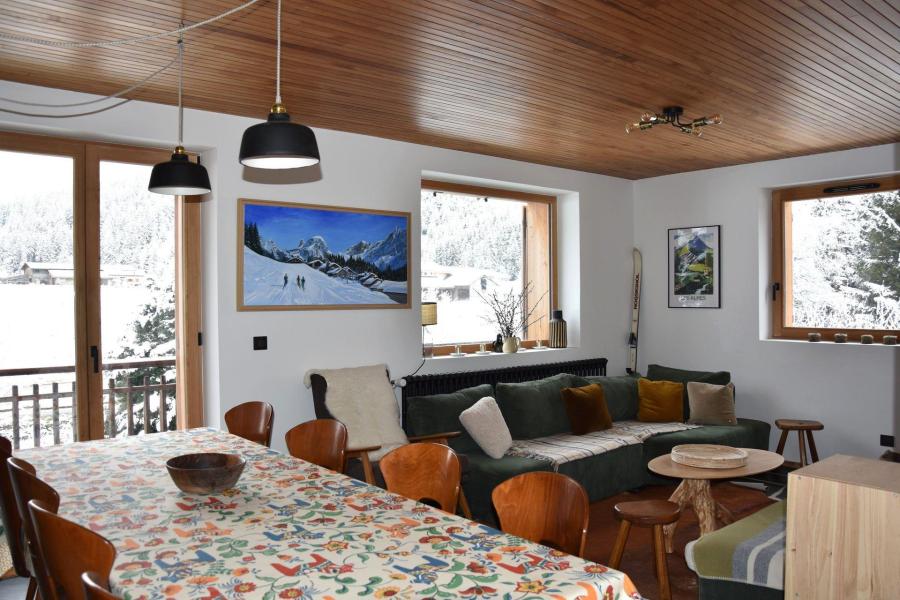 Rent in ski resort 6 room apartment 10 people - Chalet les Cibalins - Pralognan-la-Vanoise - Living room