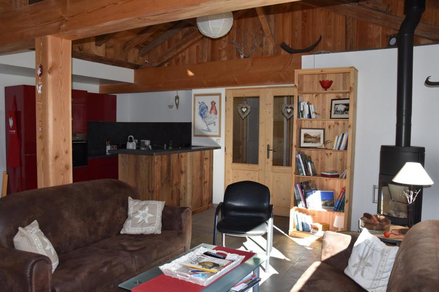 Rent in ski resort 5 room chalet 10 people - Chalet les Granges du Plan - Pralognan-la-Vanoise - Living room