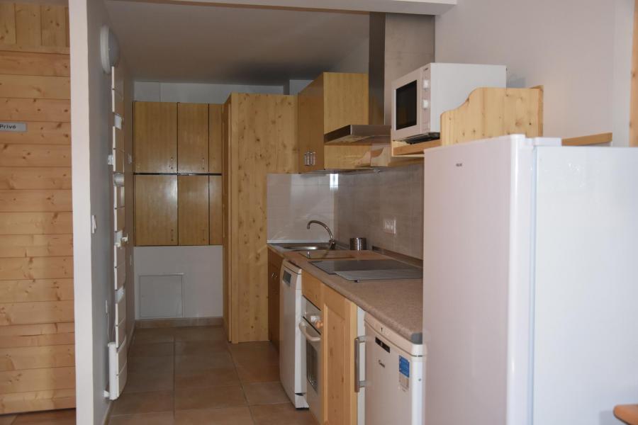 Skiverleih 3-Zimmer-Appartment für 3 Personen (RAMEAUXRDJ) - Chalet les Rameaux - Pralognan-la-Vanoise - Küche