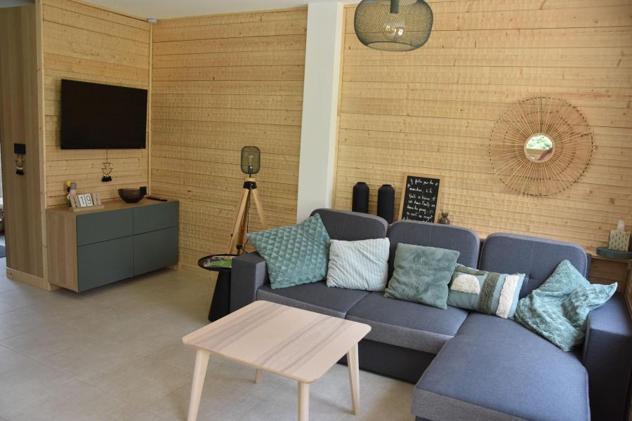 Skiverleih Duplex Wohnung 4 Zimmer 8 Personnen (A) - Chalets Les Barmes du Rocher Blanc - Pralognan-la-Vanoise - Wohnzimmer