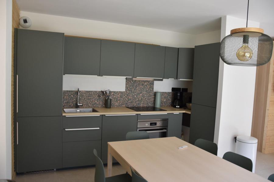 Skiverleih Duplex Wohnung 4 Zimmer 8 Personnen (B) - Chalets Les Barmes du Rocher Blanc - Pralognan-la-Vanoise - Küche