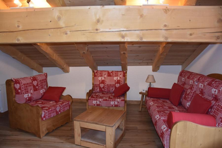 Ski verhuur Appartement 3 kamers 4 personen - Grange D'Auguste - Pralognan-la-Vanoise - Woonkamer