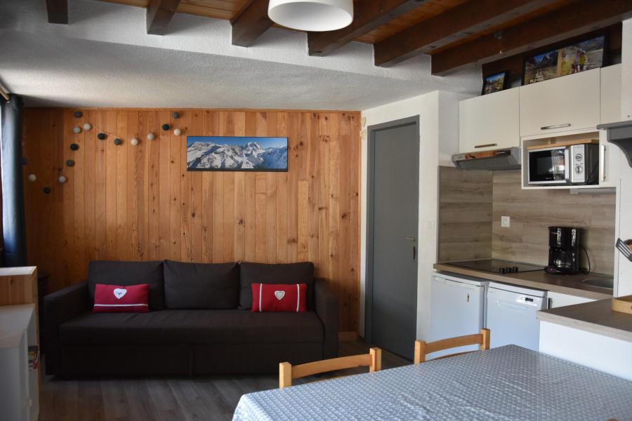 Ski verhuur Appartement duplex 2 kamers 4 personen (35B) - Résidence le Chasseforêt - Pralognan-la-Vanoise - Woonkamer