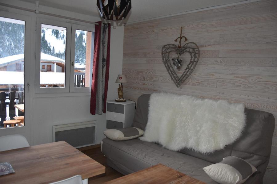 Rent in ski resort Studio sleeping corner 4 people (20) - Résidence le Grand Sud - Pralognan-la-Vanoise - Living room