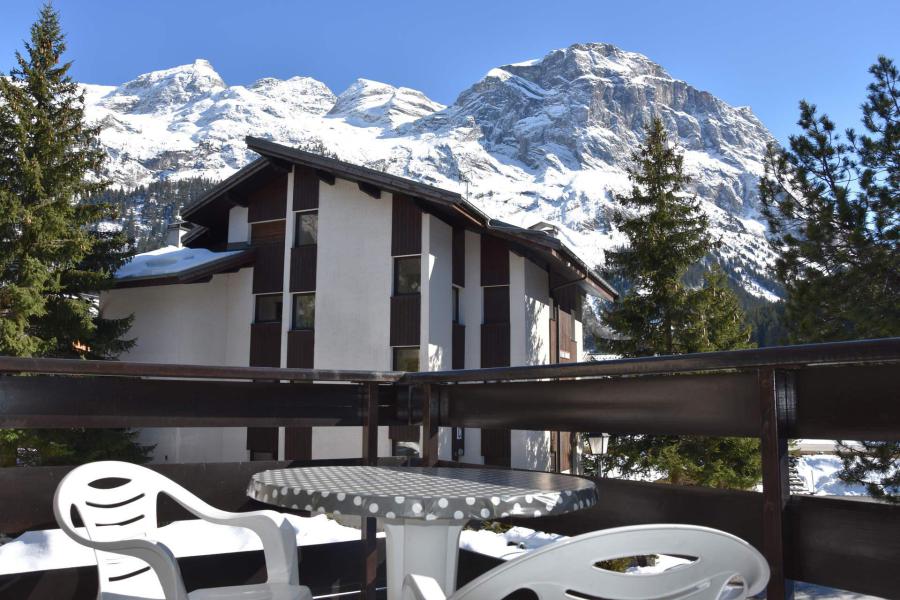 Rent in ski resort Studio 4 people (9) - Résidence le Plan d'Amont - Pralognan-la-Vanoise - Balcony